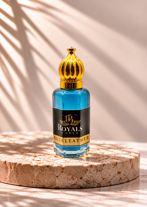 Blue Leather Attar – Bold & Sophisticated Fragrance | 6ml 12ml