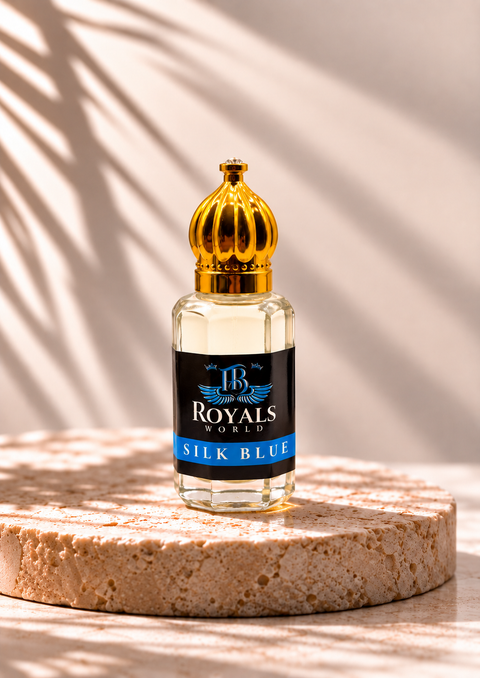 Silk Blue Attar – Premium Long-Lasting Fragrance | 6ml 12ml