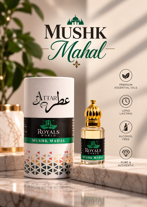 Mushk Mahal Attar – Rich & Refined Fragrance |6ml 12ml