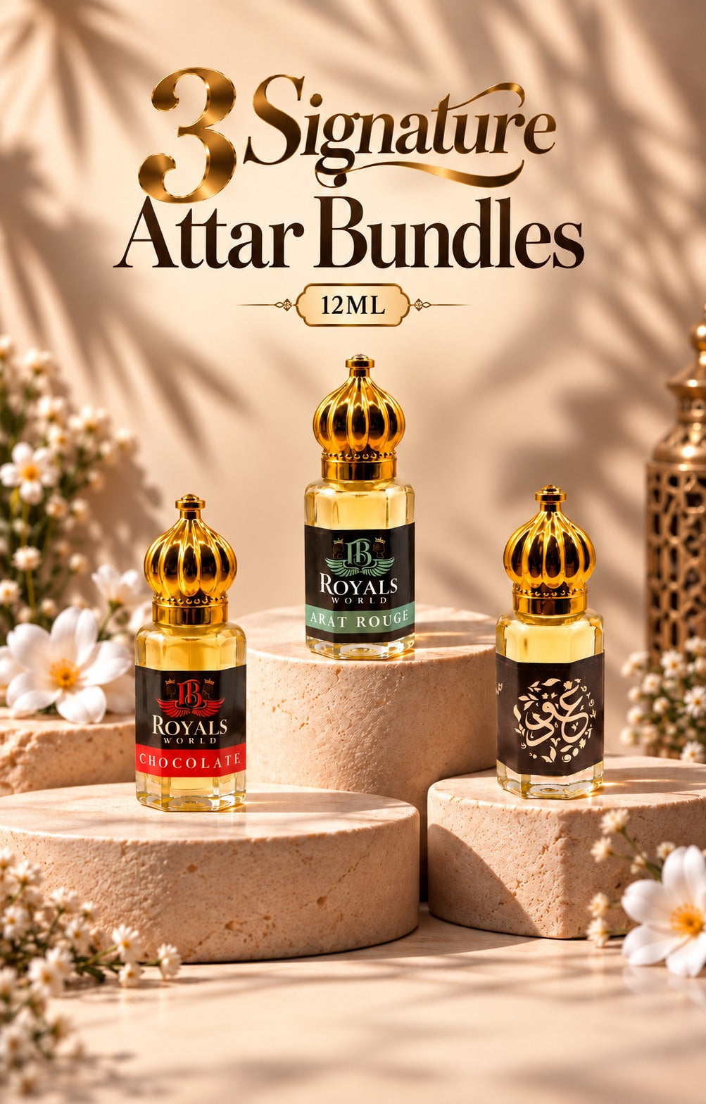 Signature Attar Collection – 3 Premium Fragrance Bundles | 12ML