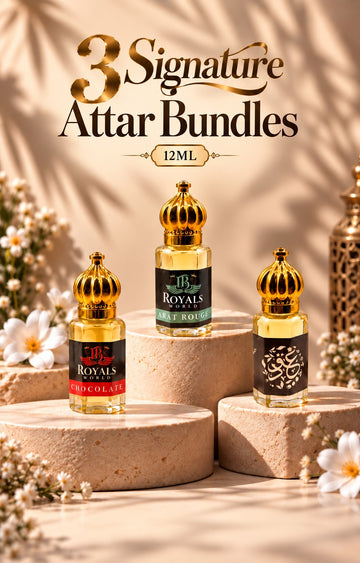Signature Attar Collection – 3 Premium Fragrance Bundles | 12ML