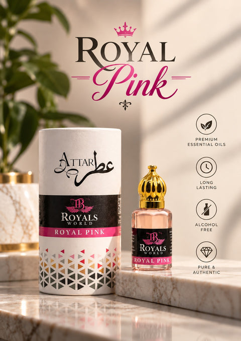 Royal Pink Attar – Premium Long-Lasting Fragrance | 6ml 12ml