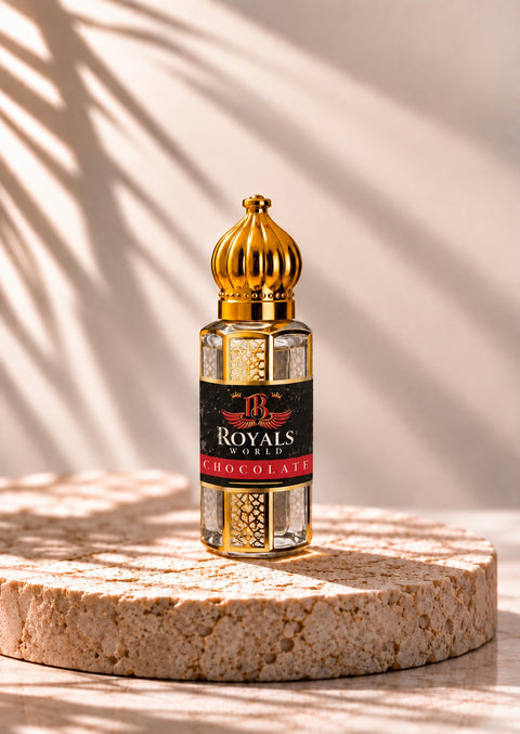 Royals Chocolate Attar – Rich & Warm Long Lasting Fragrance | 6ml 12ml