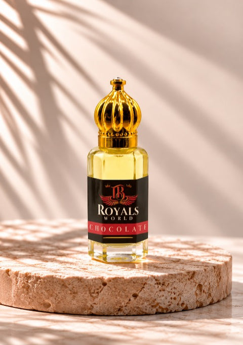 Royals Chocolate Attar – Rich & Warm Long Lasting Fragrance | 6ml 12ml