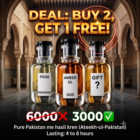 BUY 2 PERFUME & GET 1 FREE